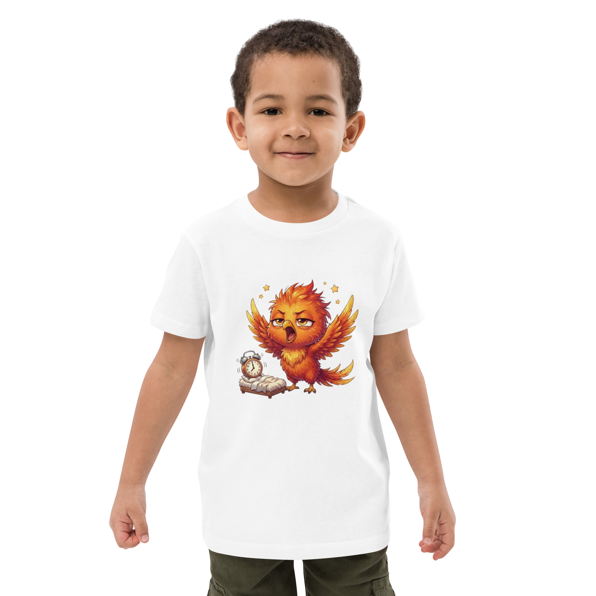 T-shirt en coton bio enfant BABY PHOENIX LE FATIGUÉ – Image 3