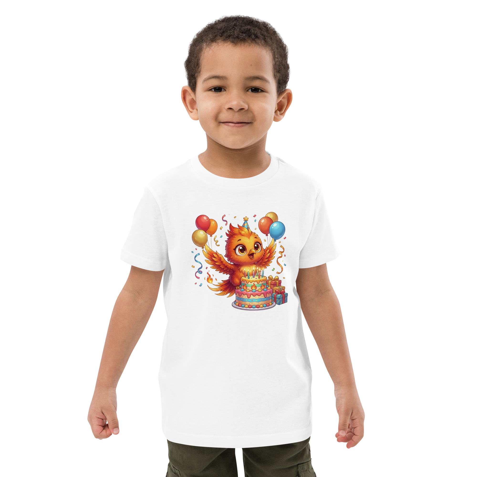 T-shirt en coton bio enfant BABY PHOENIX L'ANNIVERSAIRE – Image 3