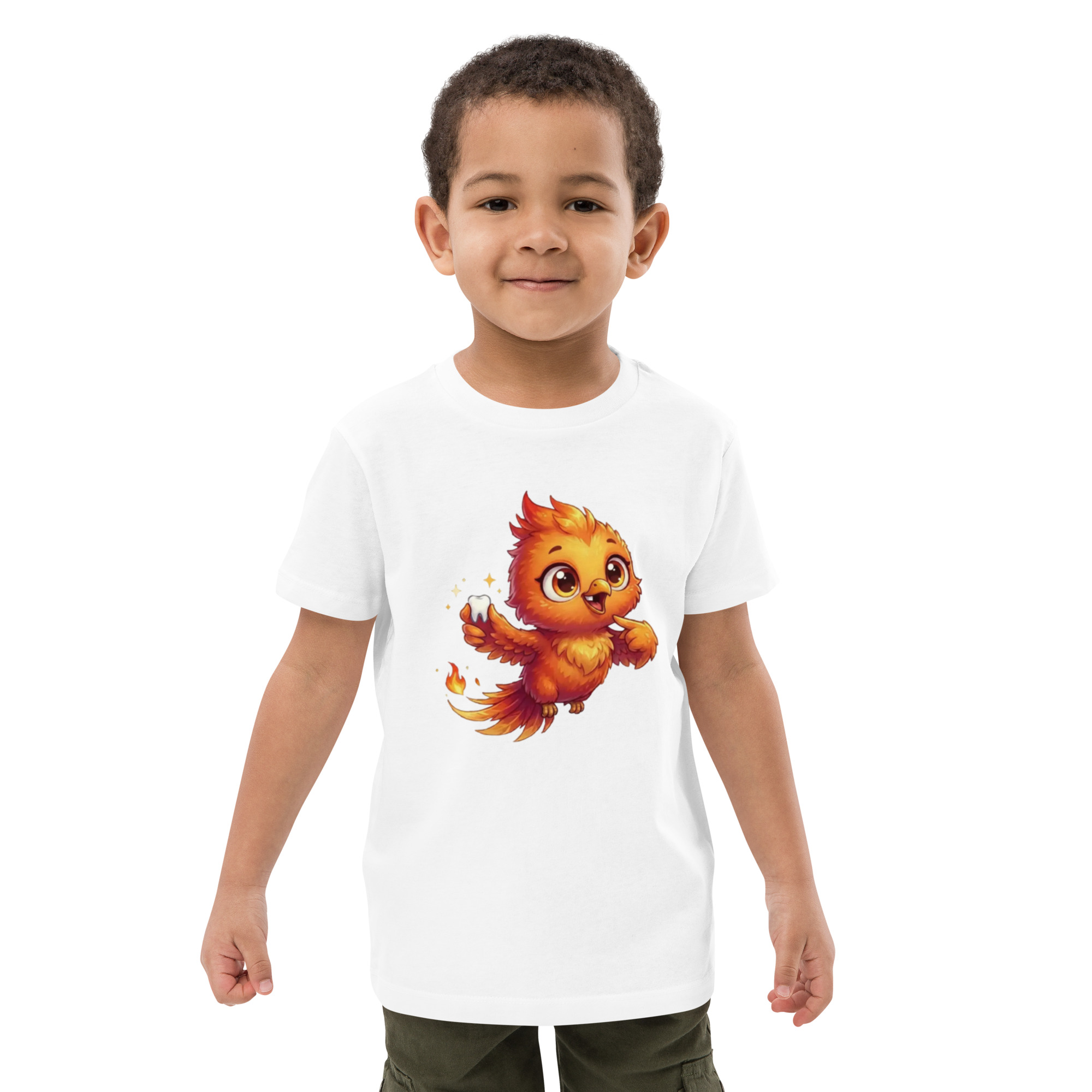 T-shirt en coton bio enfant BABY PHOENIX LA PREMIÈRE DENT – Image 3