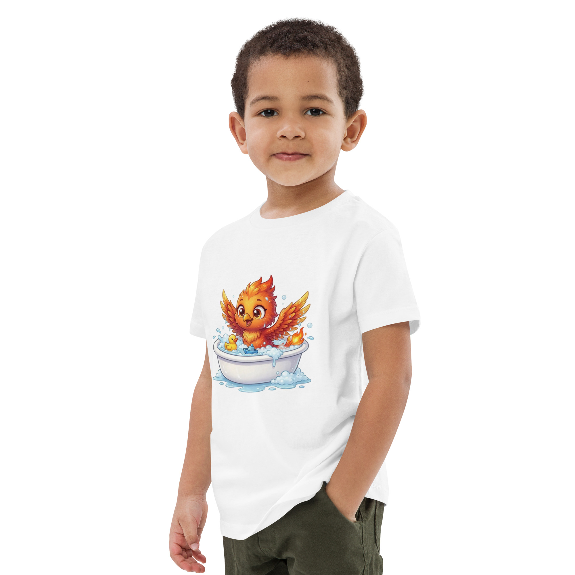 T-shirt en coton bio enfant BABY PHOENIX LE BAIGNEUR – Image 9