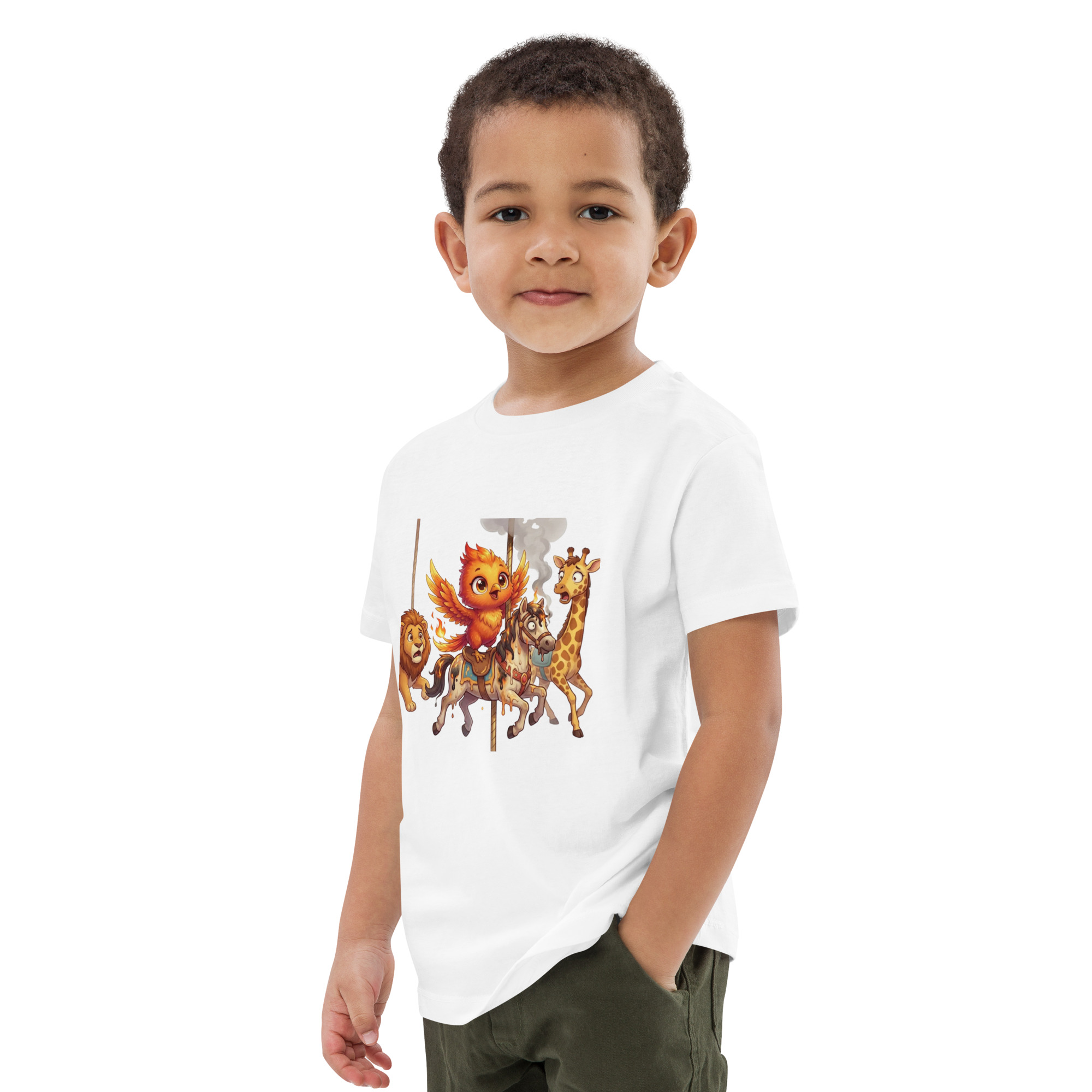 T-shirt en coton bio enfant BABY PHOENIX LE CARROUSEL – Image 9