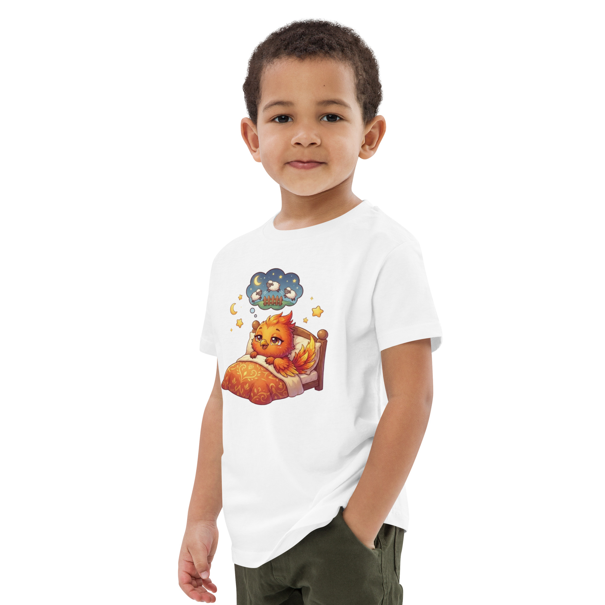 T-shirt en coton bio enfant BABY PHOENIX COMPTE LES MOUTONS – Image 9