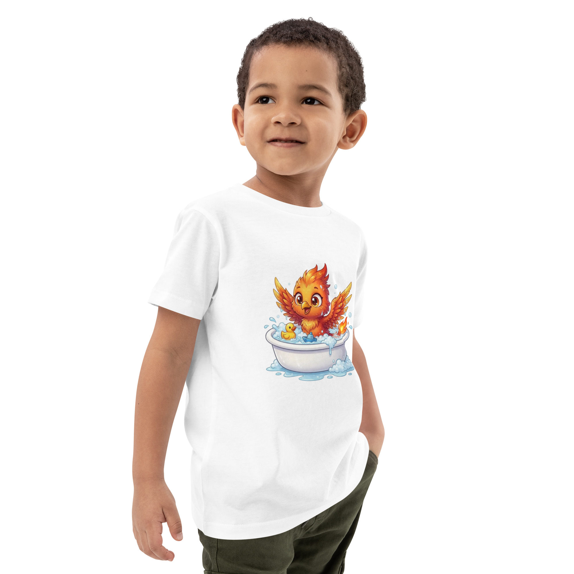 T-shirt en coton bio enfant BABY PHOENIX LE BAIGNEUR – Image 6