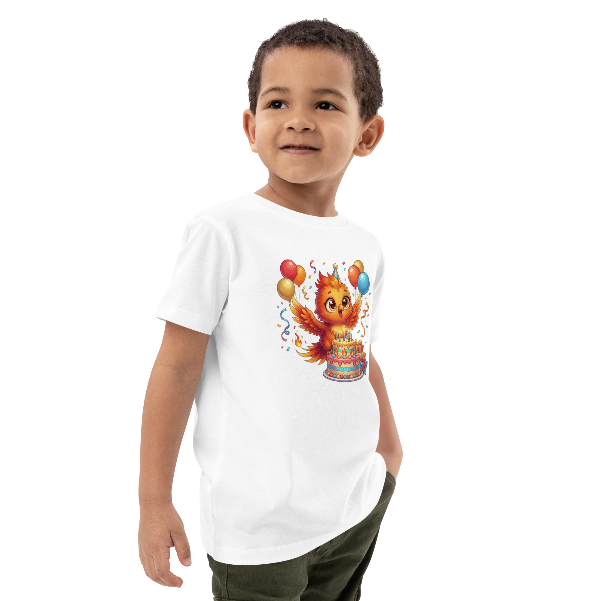 T-shirt en coton bio enfant BABY PHOENIX L'ANNIVERSAIRE – Image 6