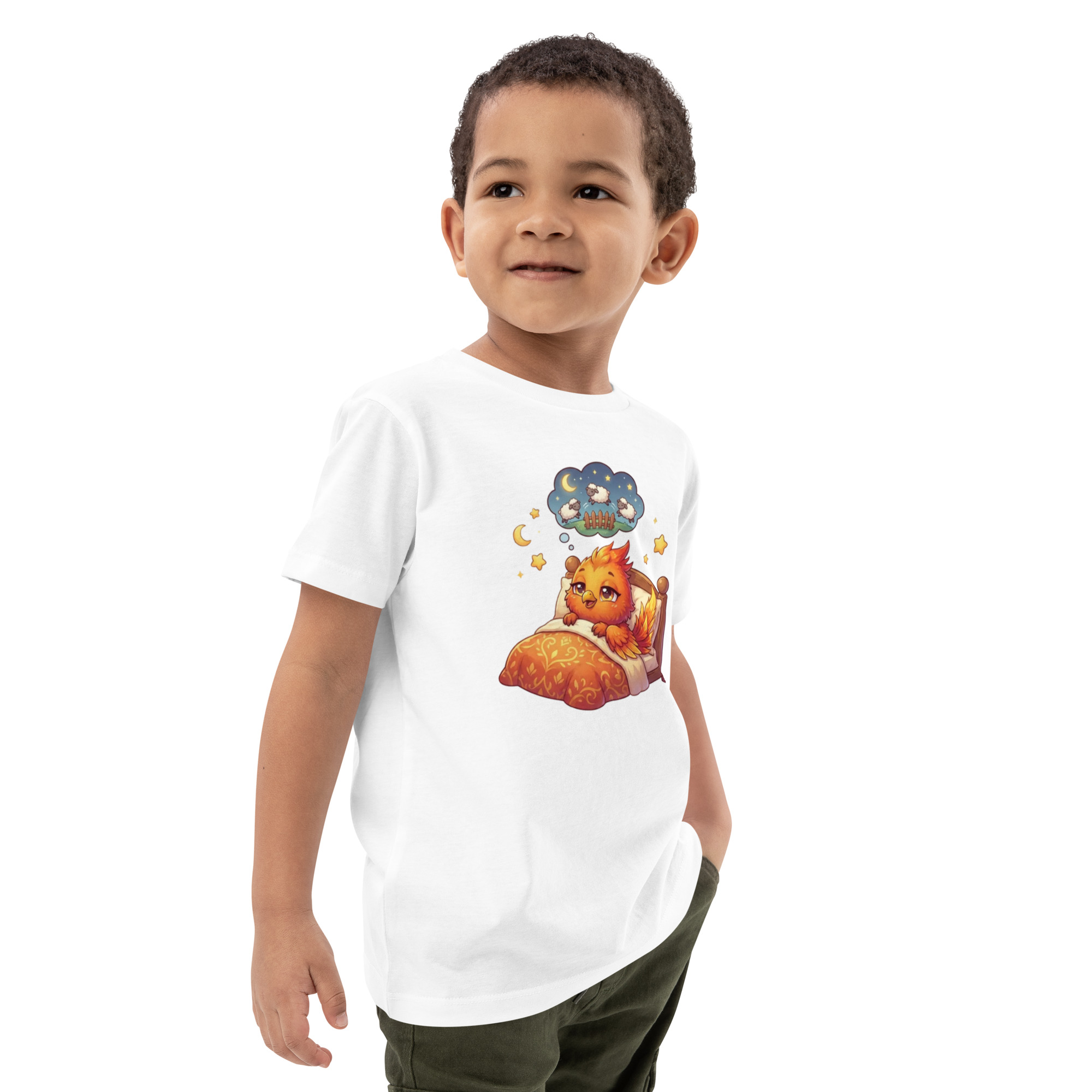 T-shirt en coton bio enfant BABY PHOENIX COMPTE LES MOUTONS – Image 6