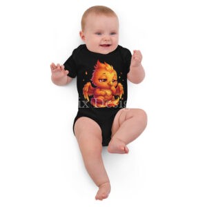 Body en coton bio bébé BABY PHOENIX LE RÊVEUR