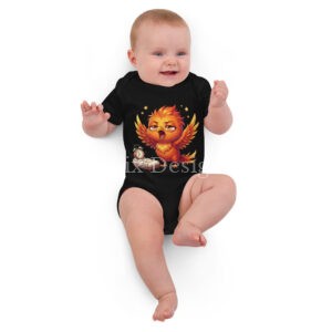 Body en coton bio bébé BABY PHOENIX LE FATIGUÉ
