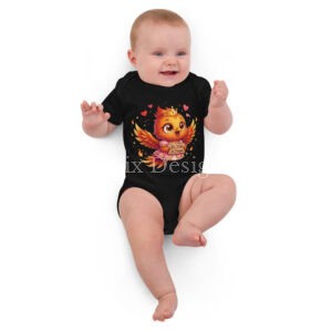 Body en coton bio bébé BABY PHOENIX LA FILLE À PAPA