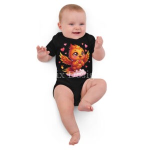 Body en coton bio bébé BABY PHOENIX L'AMOUREUX