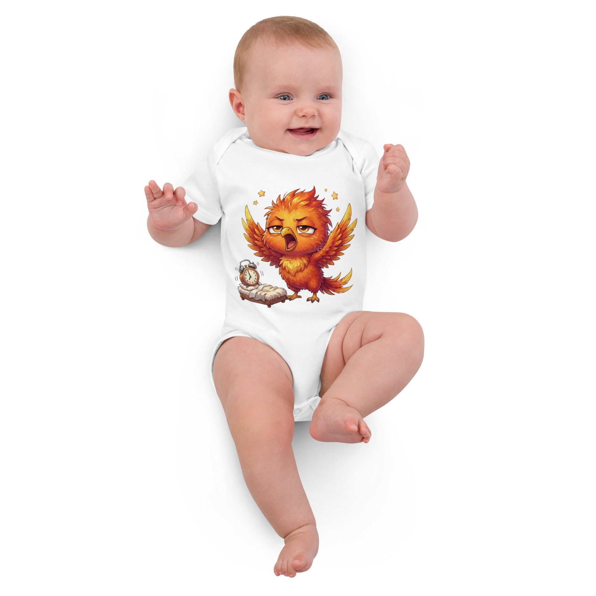 Body en coton bio bébé BABY PHOENIX LE FATIGUÉ – Image 3