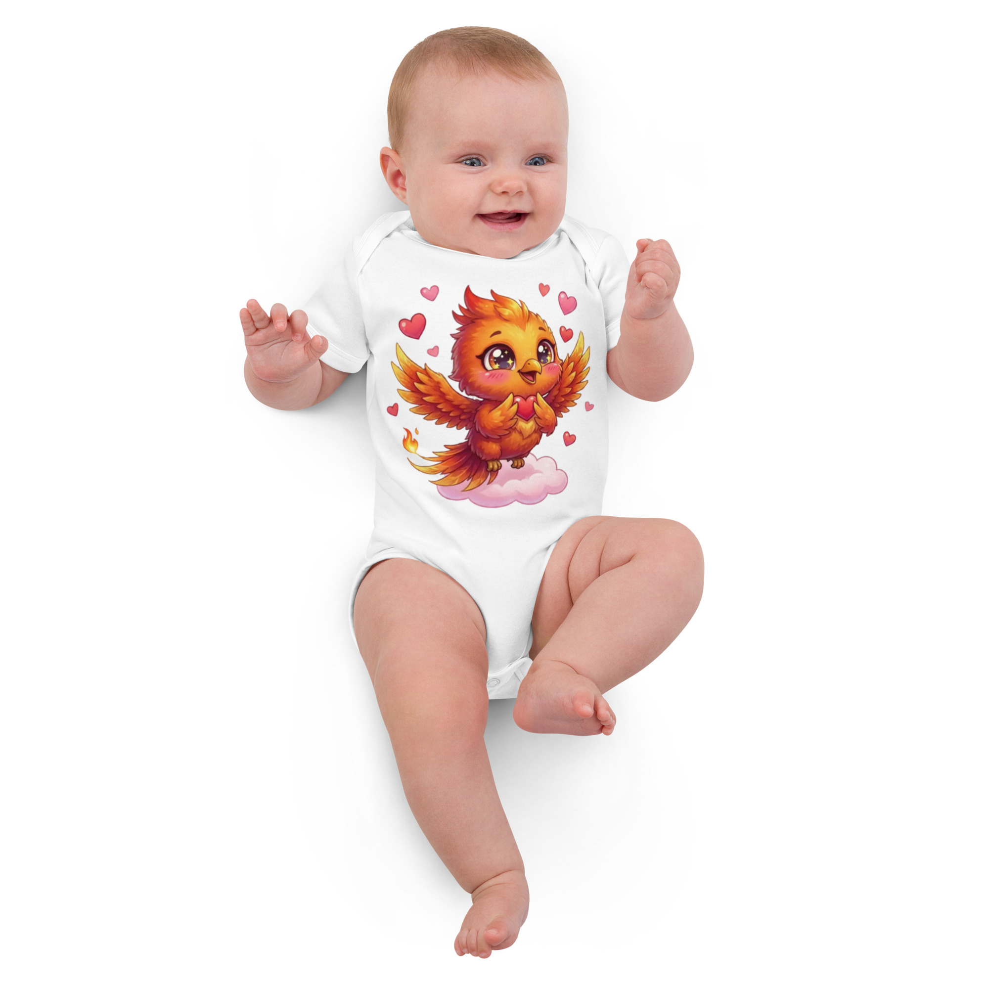 Body en coton bio bébé BABY PHOENIX L'AMOUREUX – Image 3